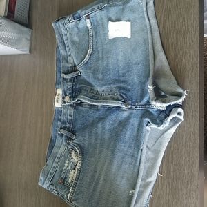 Agolde cutoff shorts